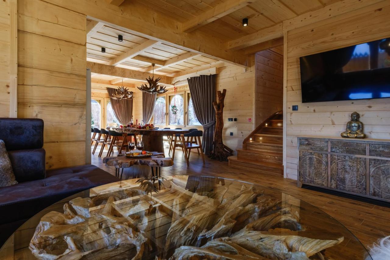 Bajkowa Chata 3 Magiczne Domki Jacuzzi Мужасихле Екстер'єр фото