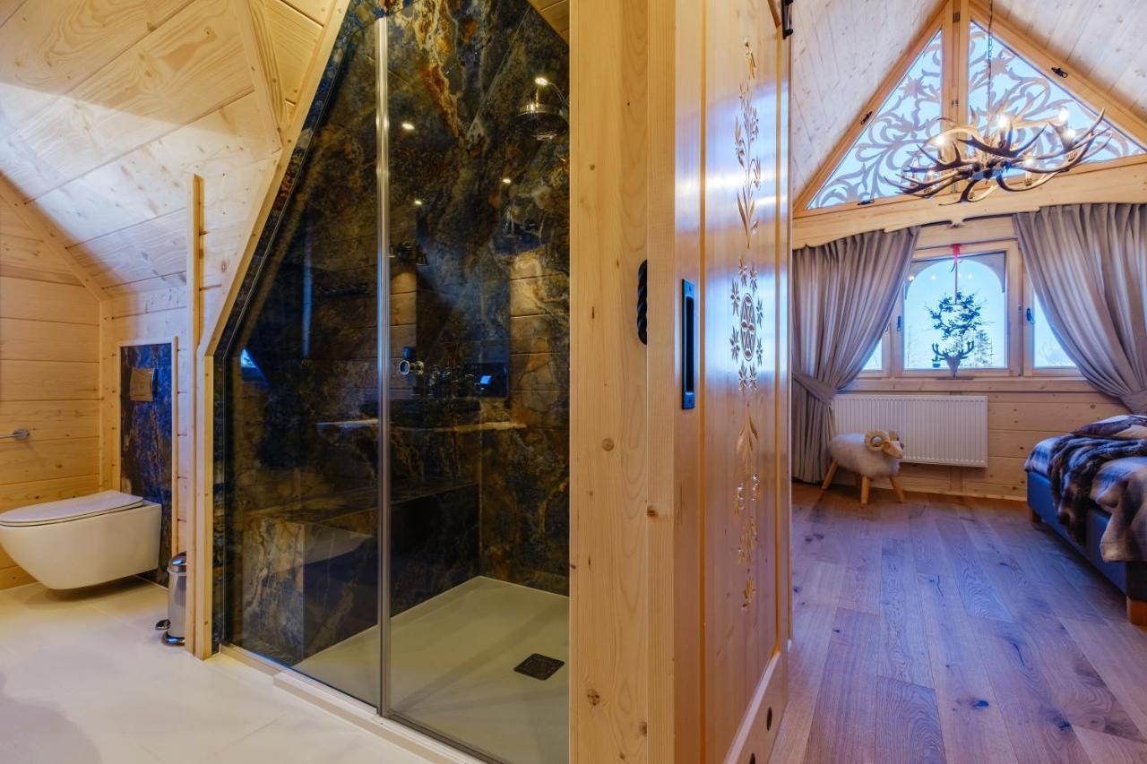 Bajkowa Chata 3 Magiczne Domki Jacuzzi Мужасихле Екстер'єр фото