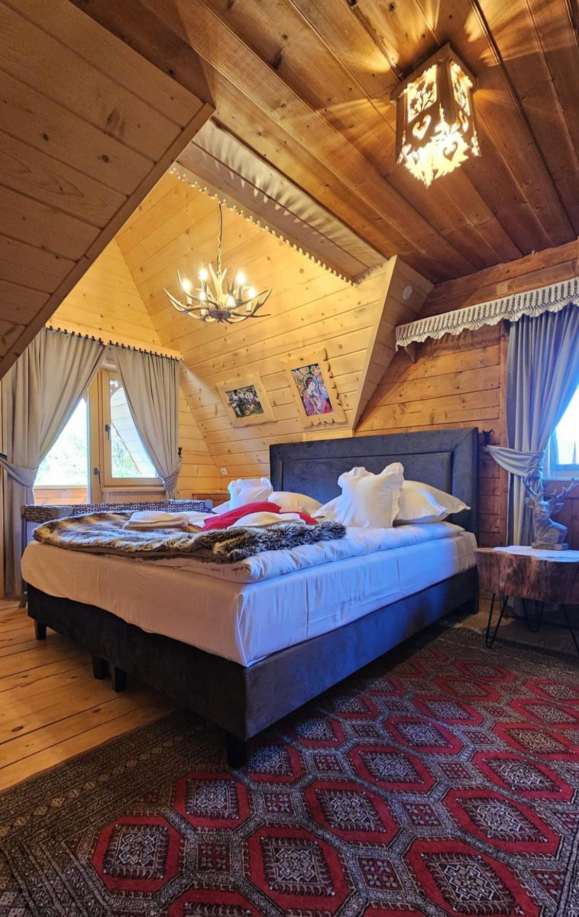 Bajkowa Chata 3 Magiczne Domki Jacuzzi Мужасихле Номер фото